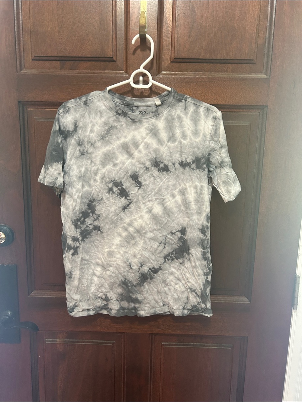 DSG Black & Gray Tie-Dye Short Sleeve Tee